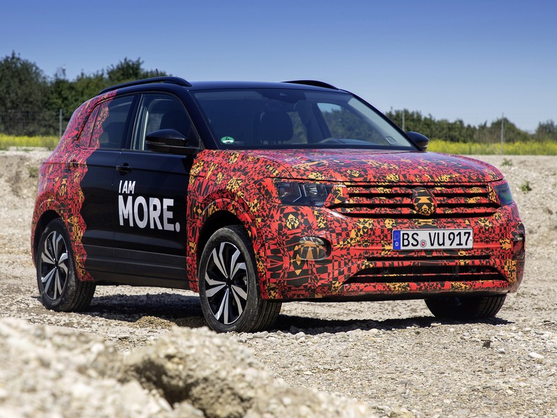 Volkswagen T-Cross se poodhaluje